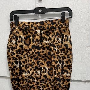 Shein Pencil Skirt Leopard